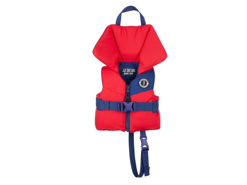 Mustang Lil' Legends Infant Foam Vest - Red/Navy