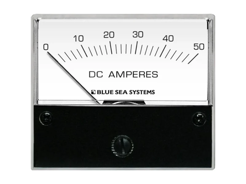 Blue Sea 8022 DC Analog Ammeter - 2-3/4 Face, 0-50 AMP DC