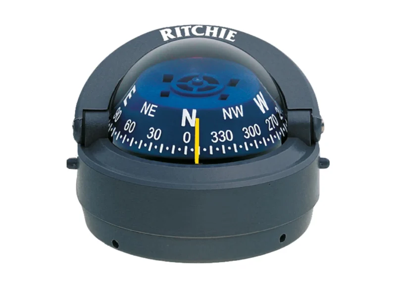 Ritchie S-53G Explorer Compass - Surface Mount - Gray