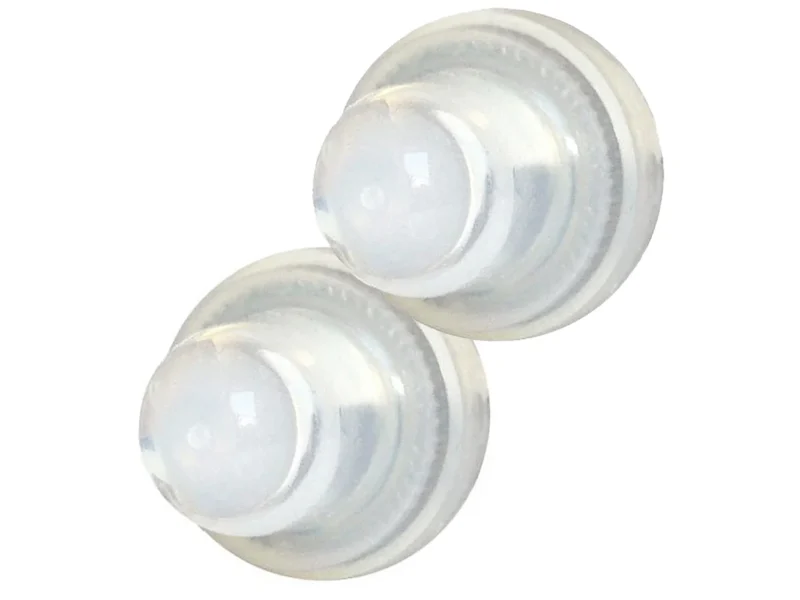 Blue Sea 4135 Push Button Reset Only Circuit Breaker Boot - Clear- 2-Pack