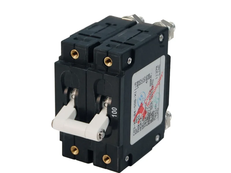 Blue Sea 7258 C-Series Double Pole Circuit Breaker - 100A