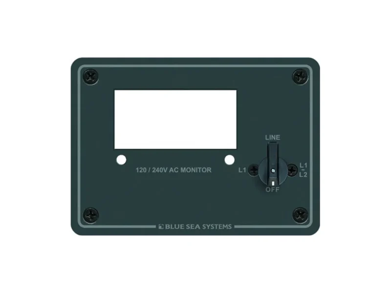 Blue Sea 8410 120/240 AC Digital Meter Panel