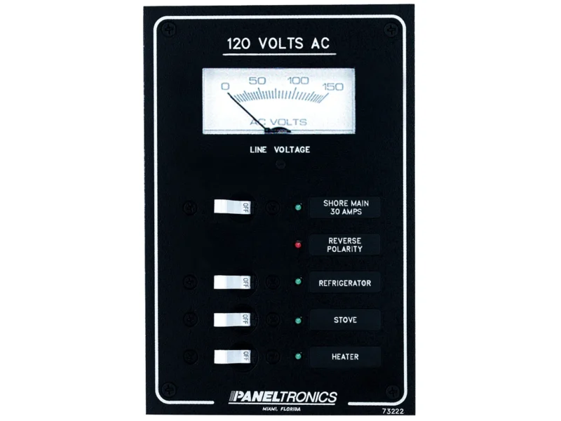 Paneltronics Standard AC 3 Position Breaker Panel & Main