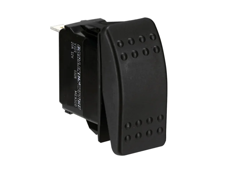 Paneltronics Switch SPDT Black On/Off/On Rocker