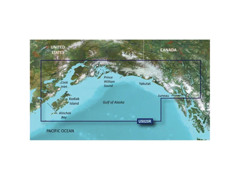 Garmin BlueChart® g3 Vision® HD - VUS025R - Anchorage - Juneau - microSD™/SD™