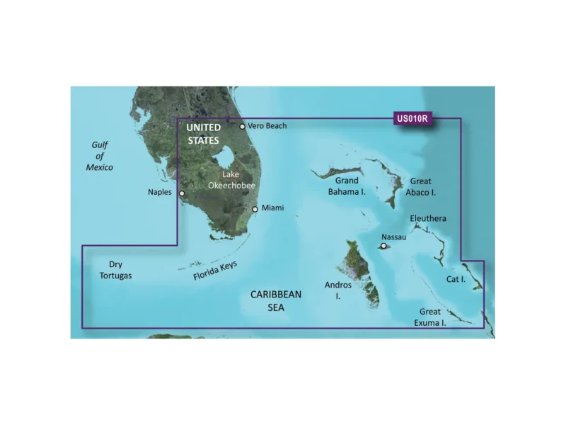 Garmin BlueChart® g3 Vision® HD - VUS010R - Southeast Florida - microSD™/SD™