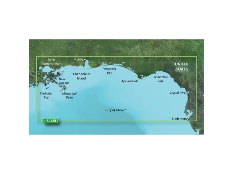 Garmin BlueChart® g3 Vision® HD - VUS012R - Tampa - New Orleans - microSD™/SD™