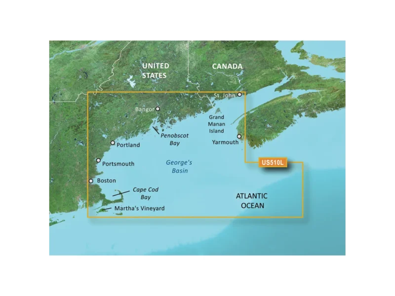 Garmin BlueChart® g3 Vision® HD - VUS510L - St. John - Cape Cod - microSD™/SD™