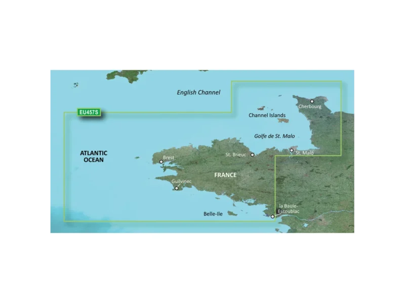 Garmin BlueChart® g3 Vision® HD - VEU457S - Bretagne - microSD™/SD™