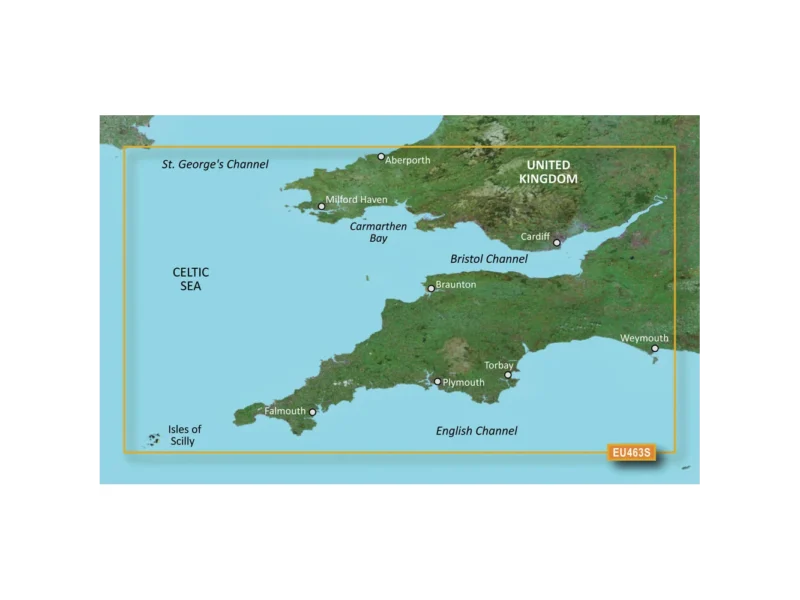 Garmin BlueChart® g3 Vision® HD - VEU463S - Bristol Channel & England SW - microSD™/SD™