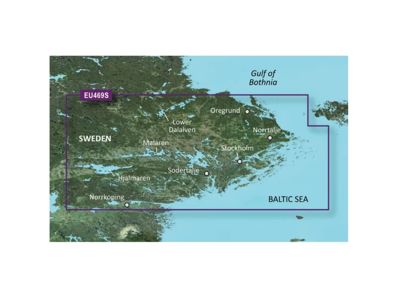 Garmin BlueChart® g3 Vision® HD - VEU469S - Stockholm & Mälaren - microSD™/SD™