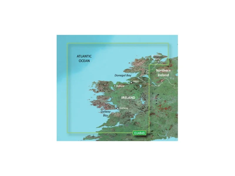 Garmin BlueChart® g3 Vision® HD - VEU484S - Ireland North-West - microSD™/SD™