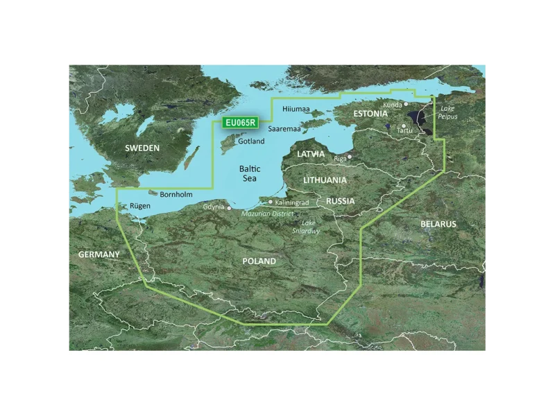 Garmin BlueChart® g3 Vision® HD - VEU065R - Baltic Sea, East Coast - microSD™/SD™