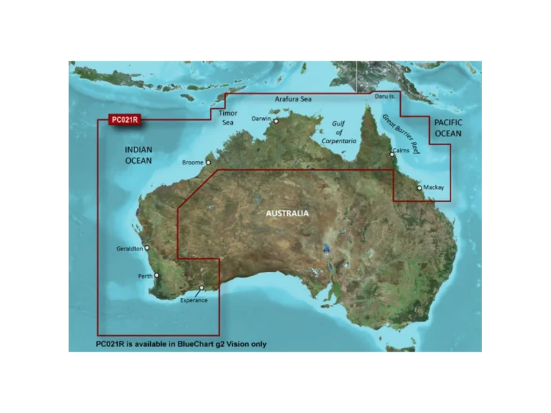 Garmin BlueChart® g3 Vision® HD - VPC021R - Mackay NW to Esperance - microSD™/SD™