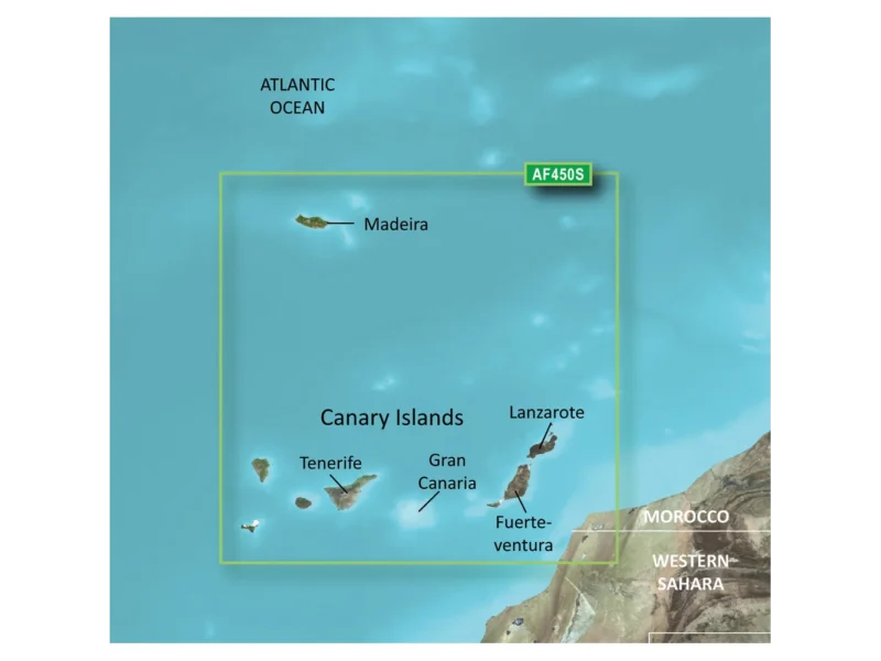 Garmin BlueChart® g3 Vision® HD - VAF450S - Madeira & Canary Islands - microSD™/SD™