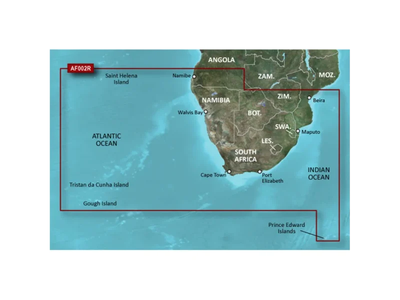 Garmin BlueChart® g3 Vision® HD - VAF002R - South Africa - microSD™/SD™