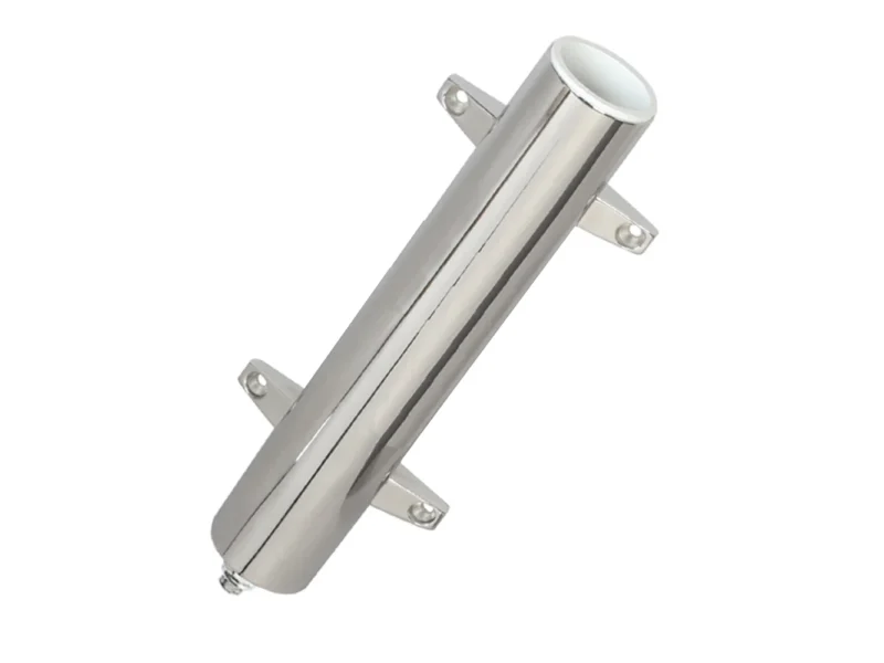 Lee's Stainless Steel Heavy Duty Bulkhead Mount w/ Swivel Base - Extra Long 2.25" OD X 14.5" Tube