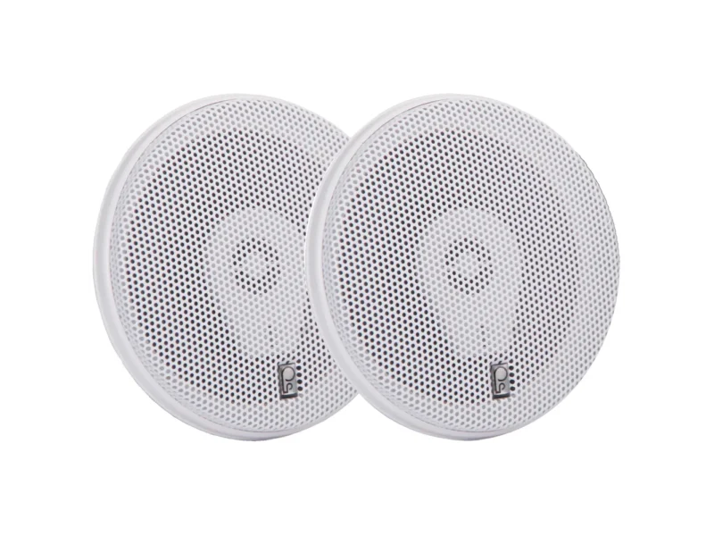 Poly-Planar MA-8505W 5" 200 Watt Titanium Series Speakers - White