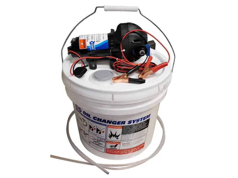 Jabsco DIY Oil Change System w/Pump & 3.5 Gallon Bucket