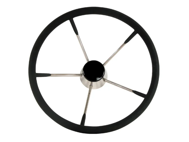 Whitecap Destroyer Steering Wheel - Black Foam - 13-1/2" Diameter