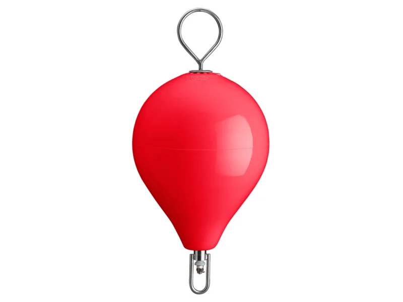 Polyform 17" CM Mooring Buoy w/SS Iron - Red