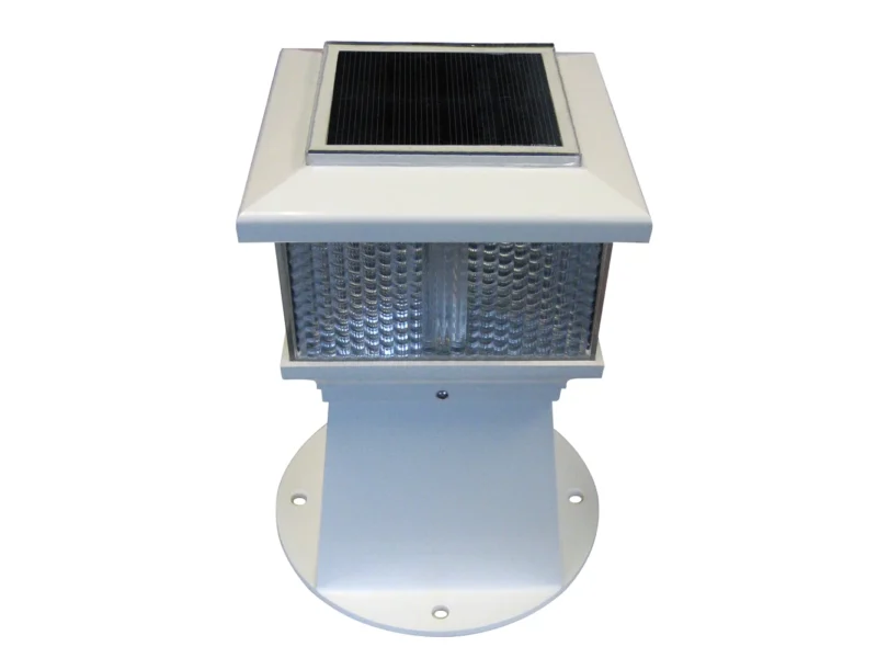 Dock Edge Solar Piling Light