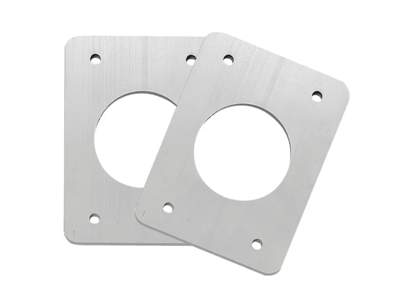 TACO Backing Plates f/Grand Slam Outriggers - Anodized Aluminum