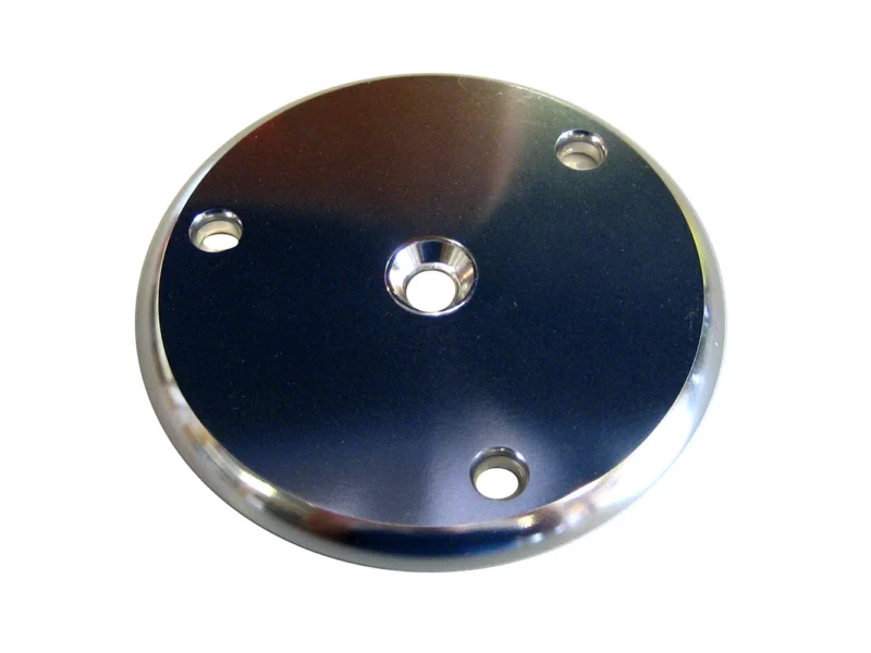 Wahoo 109 Backing Plate w/Gasket - Anodized Aluminum