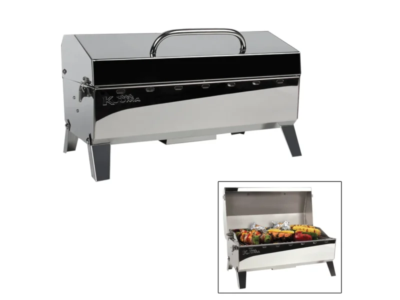 Kuuma Stow N' Go 160 Gas Grill w/Thermometer and Ignitor