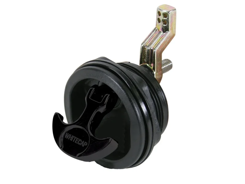 Whitecap T-Handle Latch - Nylon Black/Black - Non-Locking