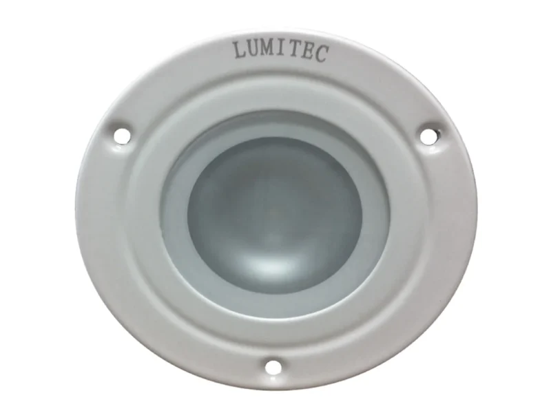 Lumitec Shadow - Flush Mount Down Light - White Finish - 4-Color White/Red/Blue/Purple Non-Dimming