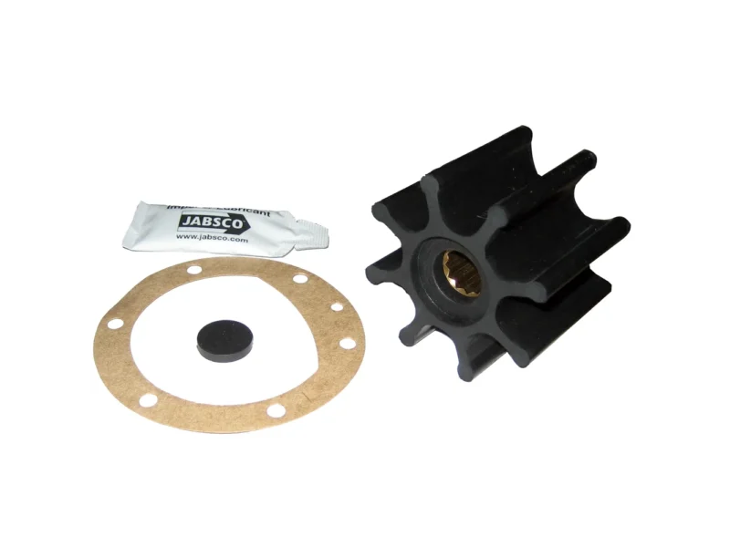 Jabsco Impeller Kit - 8 Blade - Neoprene - 2-9/16" Diameter x 2" W, 5/8" Shaft Diameter