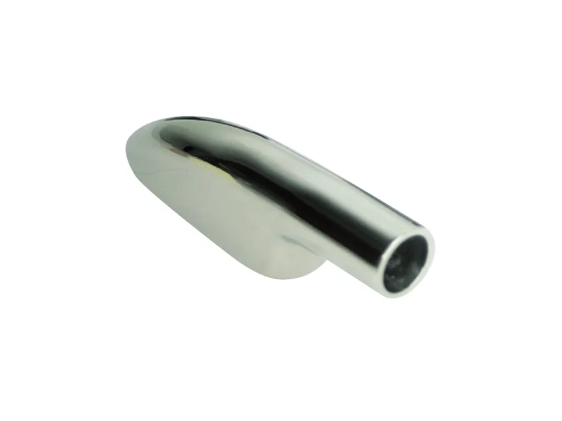 Whitecap End-Bottom Mounted 90° - 316 Stainless Steel - 7/8" Tube O.D