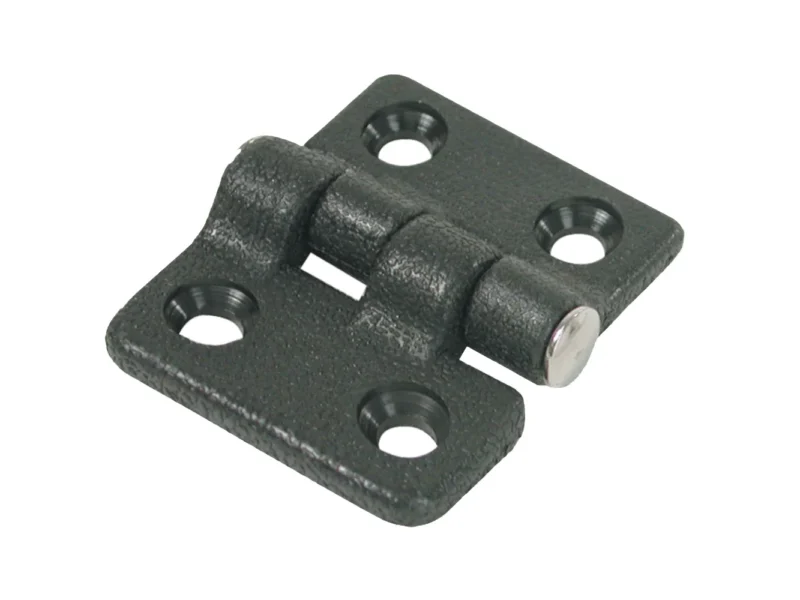 Whitecap Butt Hinge - Black Nylon - 1-1/2" x 1-3/8"