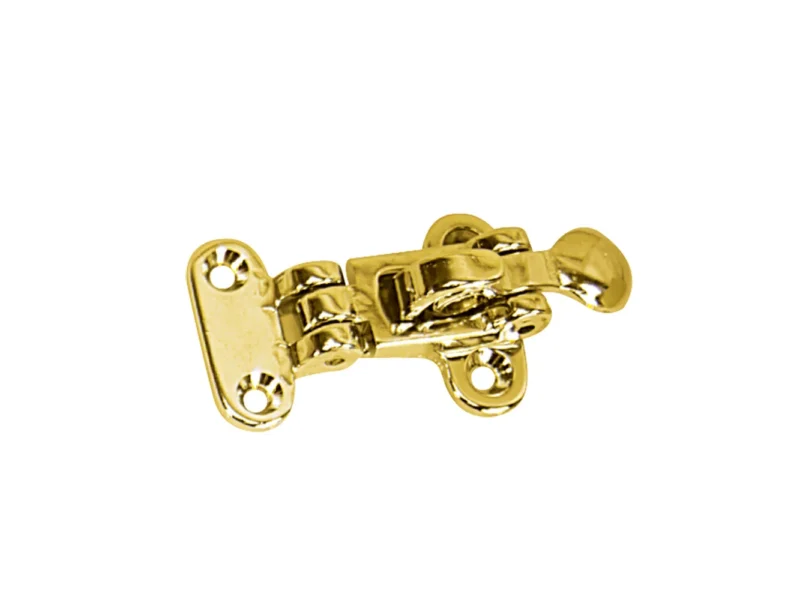 Whitecap Anti-Rattle Hold Down - Polished Brass