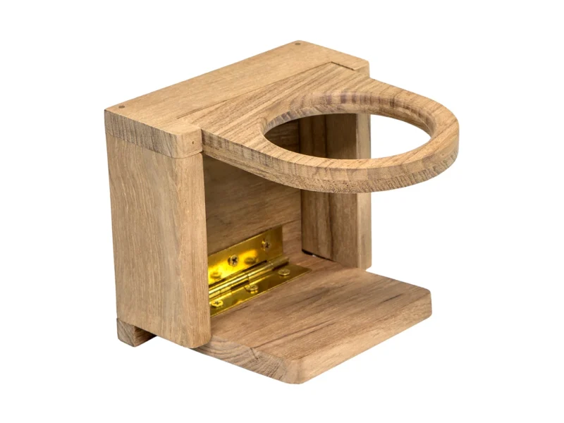 Whitecap Teak Folding Drink Holder