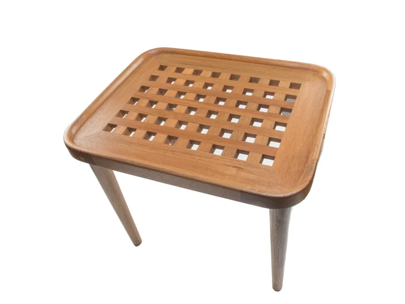 Whitecap Teak Cockpit Grate End Table