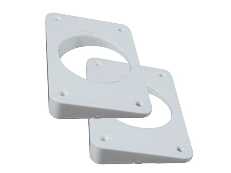 TACO Wedge Plates f/Grand Slam Outriggers - White