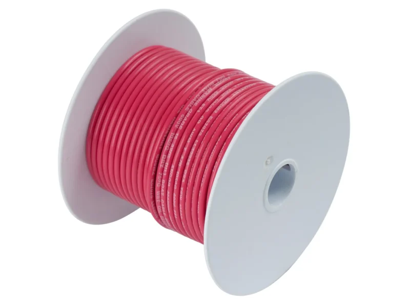 Ancor Red 2/0 AWG Tinned Copper Battery Cable - 50'