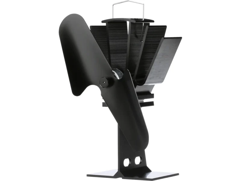 Ecofan Original Heat Powered Stove Fan - Black Blade