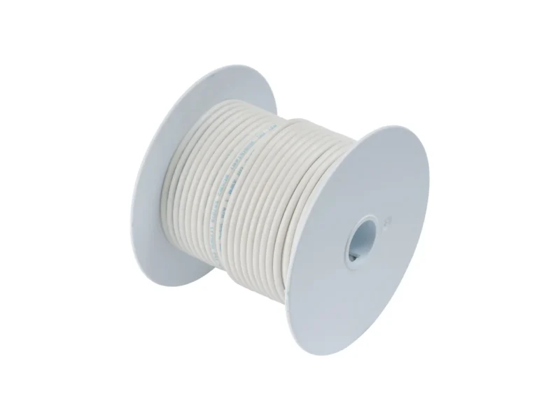 Ancor White 12 AWG Tinner Copper Wire - 100'