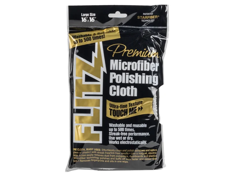 Flitz Microfiber Polishing Cloth - 16" x 16" - Single Bag