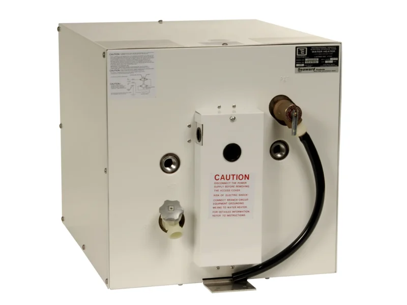 Whale Seaward 11 Gallon Hot Water Heater w/Rear Heat Exchanger - White Epoxy - 120V - 1500W