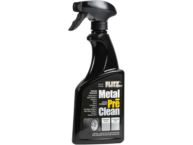 Flitz Metal Pre-Clean - All Metals Icluding Stainless Steel - 16oz Spray Bottle