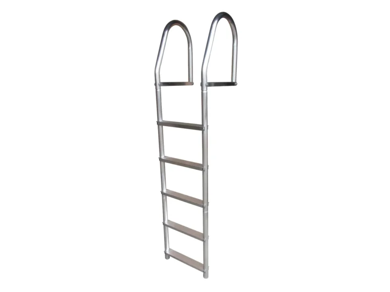 Dock Edge Fixed Eco - Weld Free Aluminum 5-Step Dock Ladder