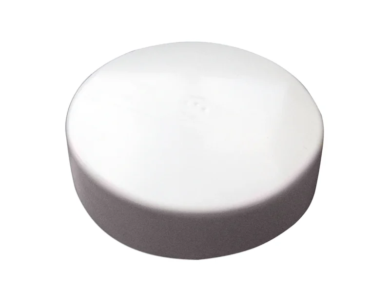 Monarch White Flat Piling Cap - 6"