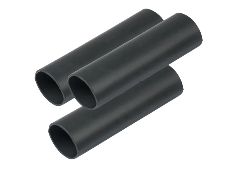 Ancor Heavy Wall Heat Shrink Tubing - 3/4" x 6" - 3-Pack - Black