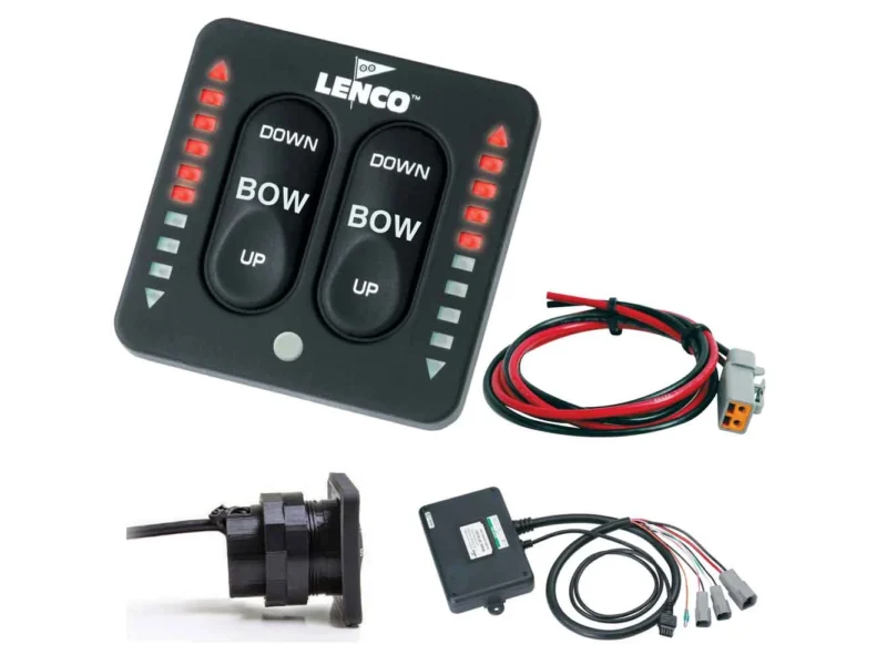 Lenco LED Indicator Two-Piece Tactile Switch Kit w/Pigtail f/Single Actuator Systems