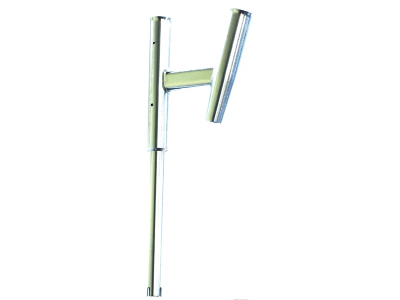 Tigress Dual Aluminum Kite Rod Holder - Straight Butt