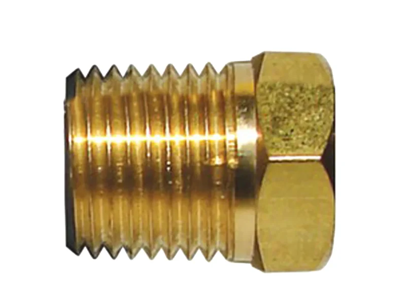 Tecnoseal Brass Cap f/M8 Pencil Zinc